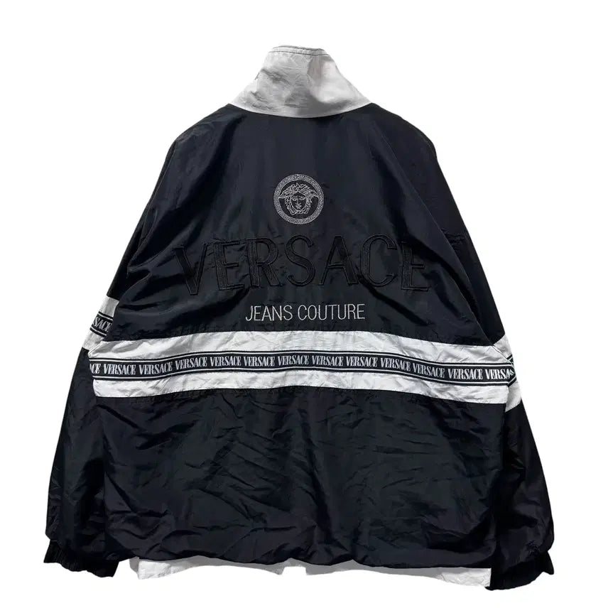 [BUNJANG] Versace Genuine Big Logo Jacket / 정품 베르사체 대장급 빅로고 자켓