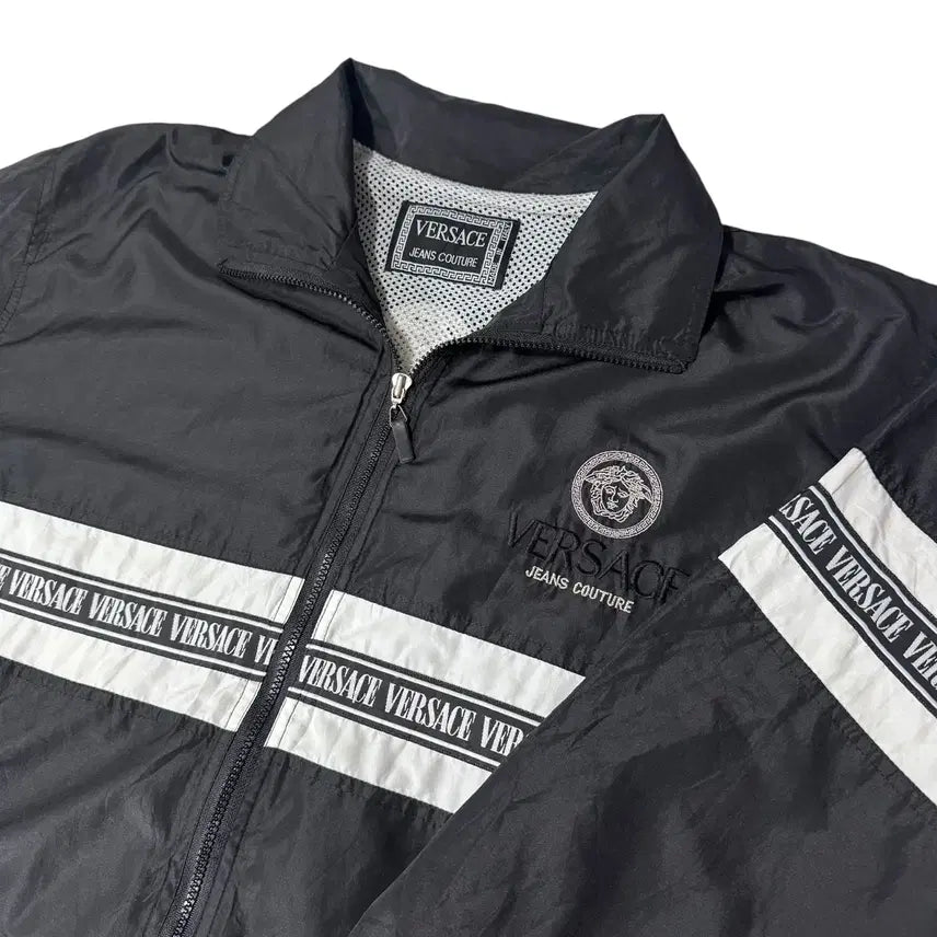[BUNJANG] Versace Genuine Big Logo Jacket / 정품 베르사체 대장급 빅로고 자켓