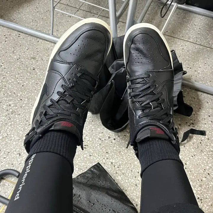 [BUNJANG] Nike Jordan 1 Level XX Black Shoes (235mm) / 나이키 조던 1 레벨 XX 블랙 235