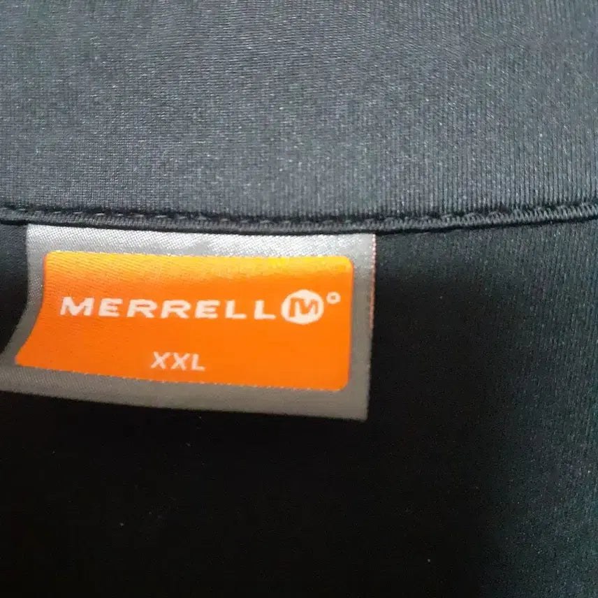 [BUNJANG] Merrell Black Stripe Short Sleeve Polo T-Shirt / 메렐 검정색 스트라이프 반팔 카라티