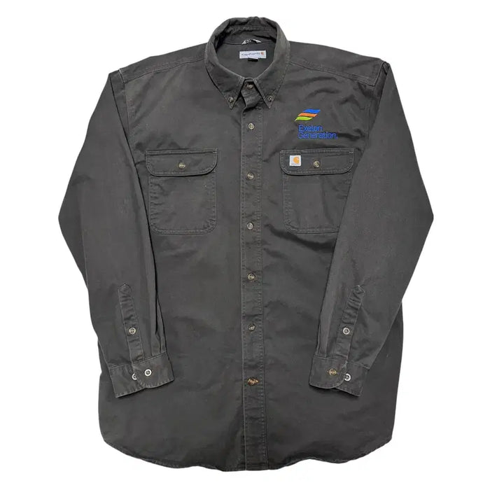 [BUNJANG] Carhartt Khaki Work Jacket / 칼하트 카키 워크 자켓