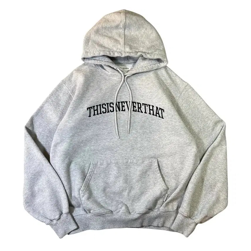 [BUNJANG] thisisneverthat Hoodie Grey L / 디스이즈네버댓 후드티 L