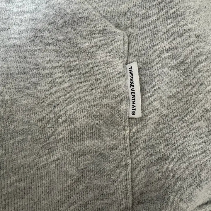 [BUNJANG] thisisneverthat Hoodie Grey L / 디스이즈네버댓 후드티 L