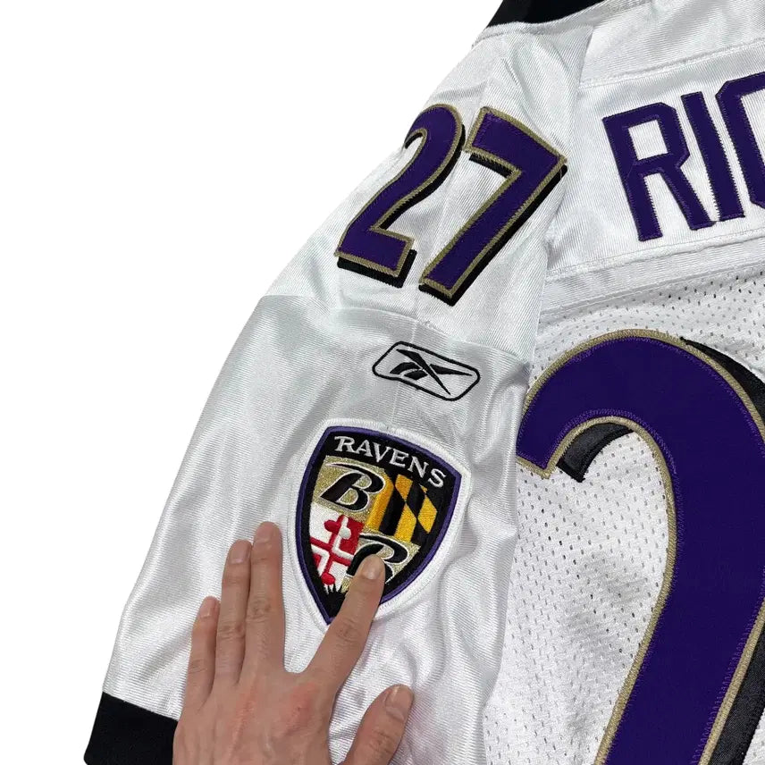 [BUNJANG] Reebok NFL Baltimore Ravens Rugby Shirt / 리복 NFL 볼티모어 레이븐스 유니폼 럭비티