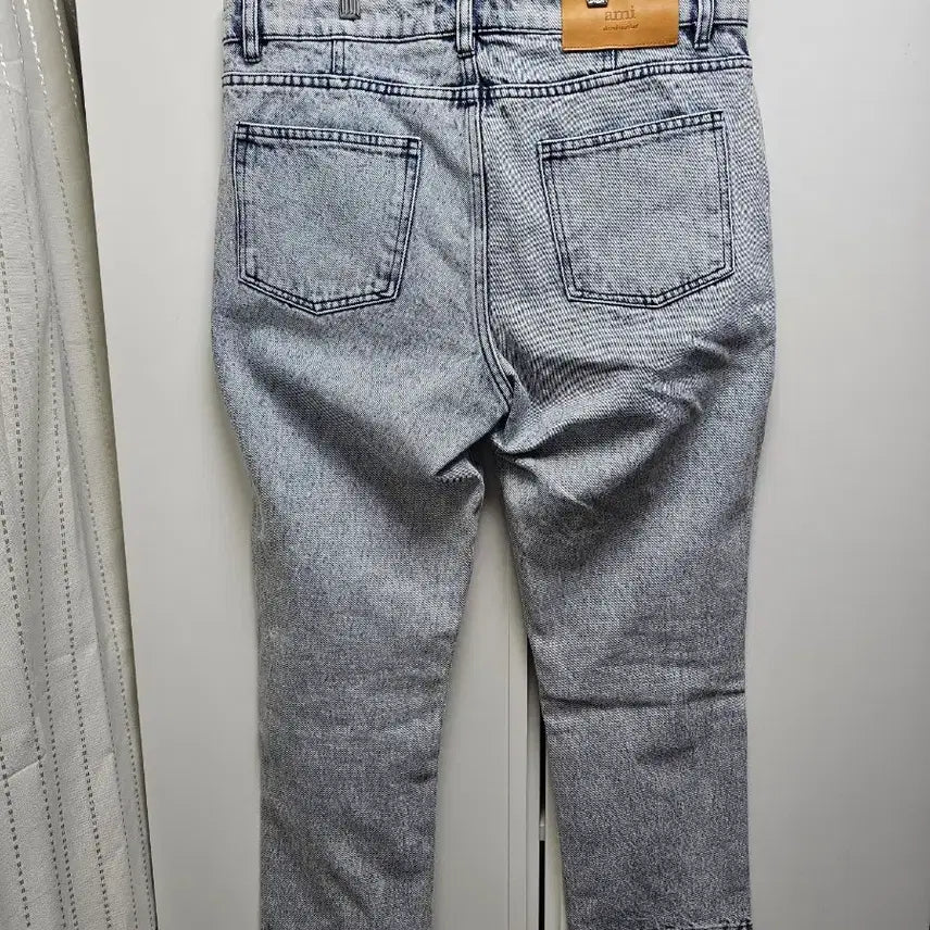 [BUNJANG] AMI Paris Cropped Denim Pants / 아미 데님 팬츠 청바지(국내 매장판)