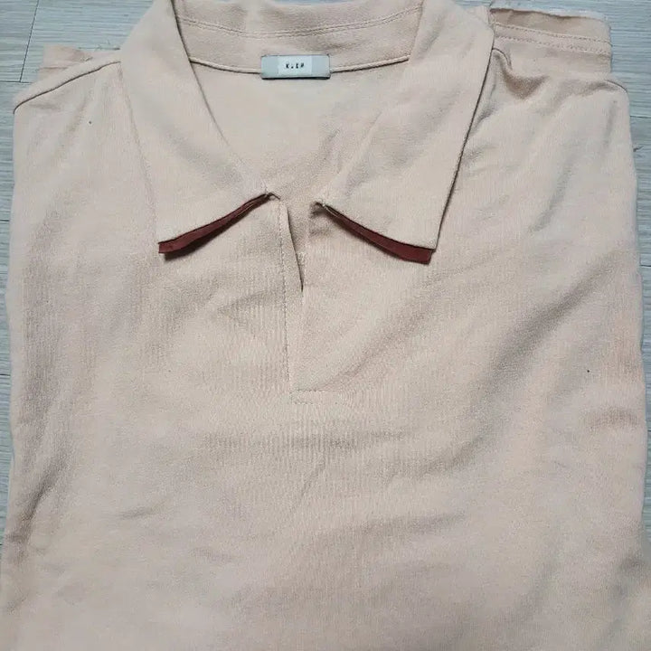 [BUNJANG] Xlim EP.9 Polo Shirt Light Peach XL / Xlim EP.9 01 폴로 셔츠 라이트 피치 XL 팝니다