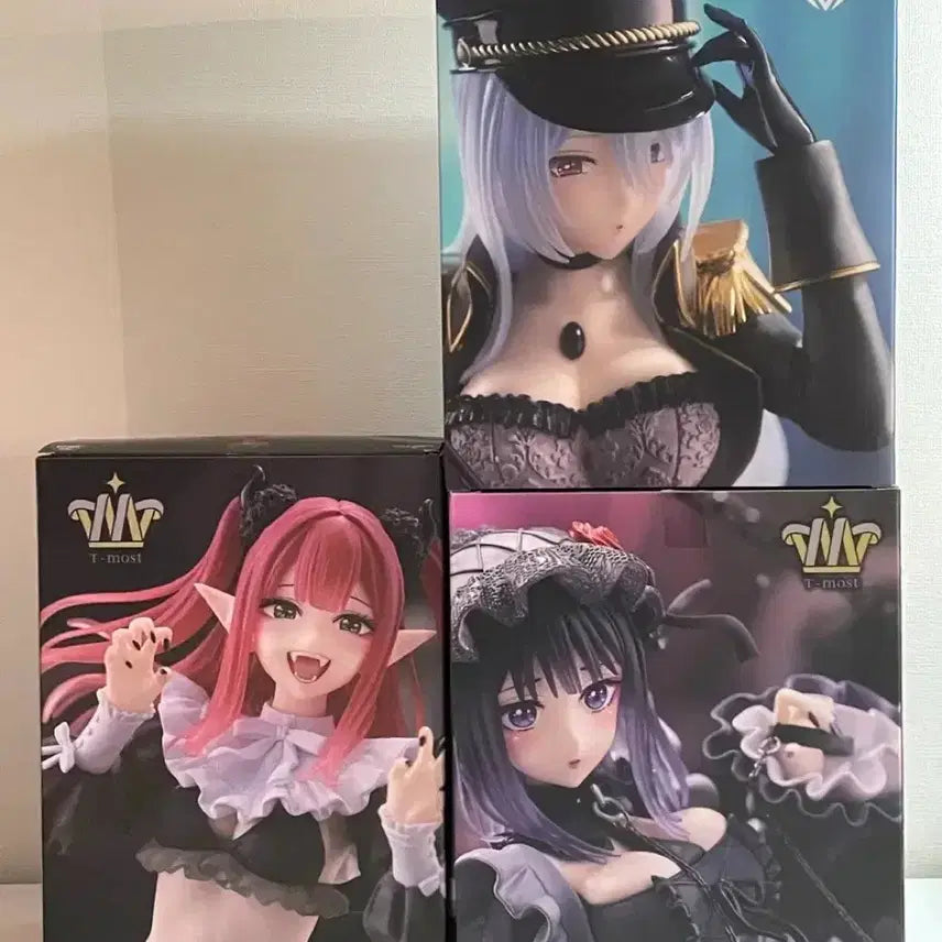[BUNJANG] Marine Figure Bundle Set (Liz Kyoong, Shizuku-tan, Black Robelia) / (택포7.6) 그비돌 마린 피규어 일괄 리즈큥 시즈쿠땅 블랙 로벨리아
