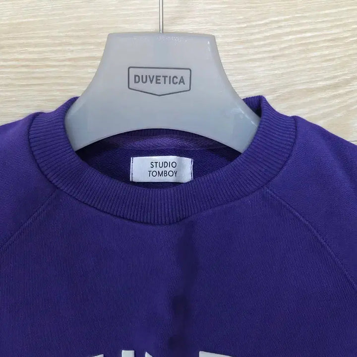 [BUNJANG] STUDIO TOMBOY RULES Sweatshirt Purple / 스튜디오 톰보이 RULES 맨투맨 퍼플