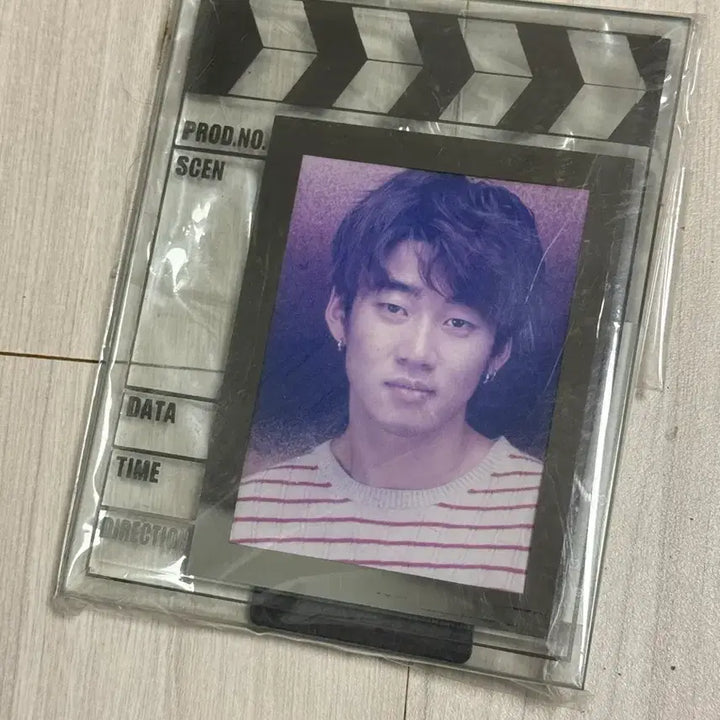 [BUNJANG] g.o.d. Danny Ahn "Kyesang" Clapperboard Photo Frame / 고전문구 액자 , 지오디 윤계상