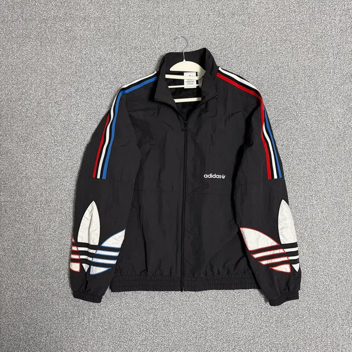 [BUNJANG] Adidas Firebird Tricol Track Top Jacket Black XL / 아디다스 파이어버드 트리콜 바람막이 블랙 XL 트랙탑