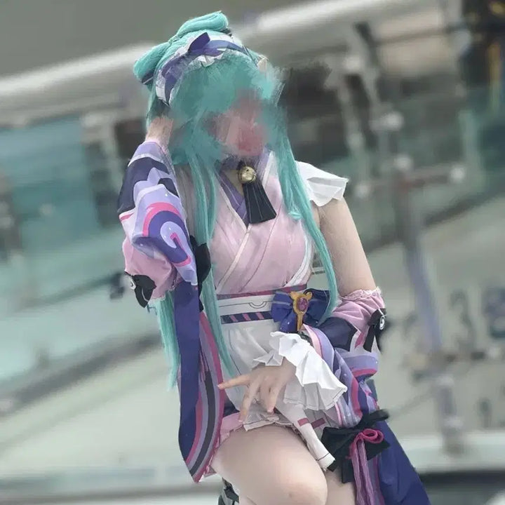 [BUNJANG] Genshin Impact Yumemizuki Mizuki Cosplay Full Set / 원신 유메미즈키 미즈키 코스프레 풀세트 급전