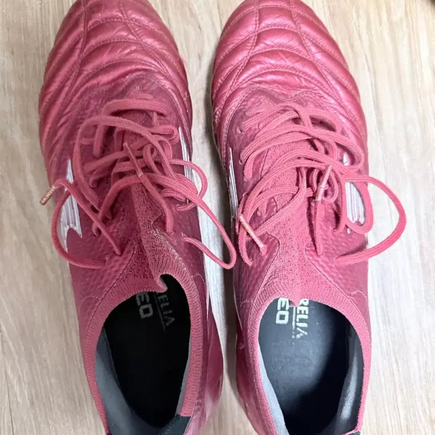 [BUNJANG] Mizuno Morelia Soccer Cleats Red / 미즈노 모렐리아 축구화 레드