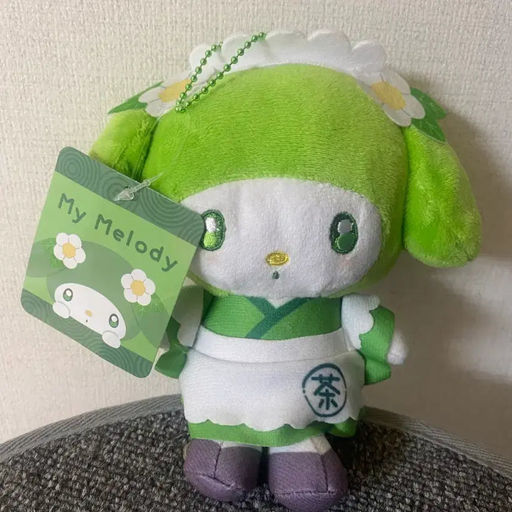 [BUNJANG] Sanrio My Melody Matcha Maid Doll (New with Tag) / 산리오 말차 메이드 마이멜로디 택있는