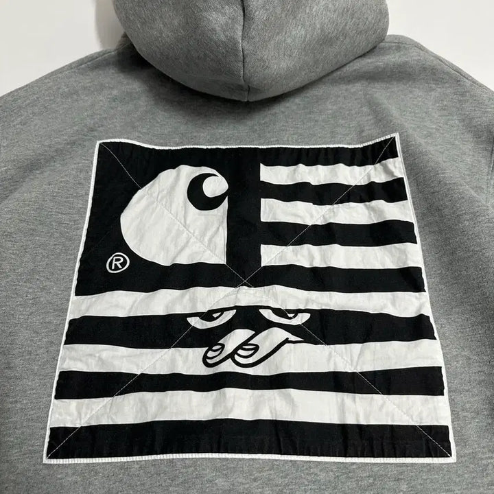 [BUNJANG] Carhartt WIP Incognito Stripe Hoodie / 칼하트 WIP incognito 스트라이프 후드티