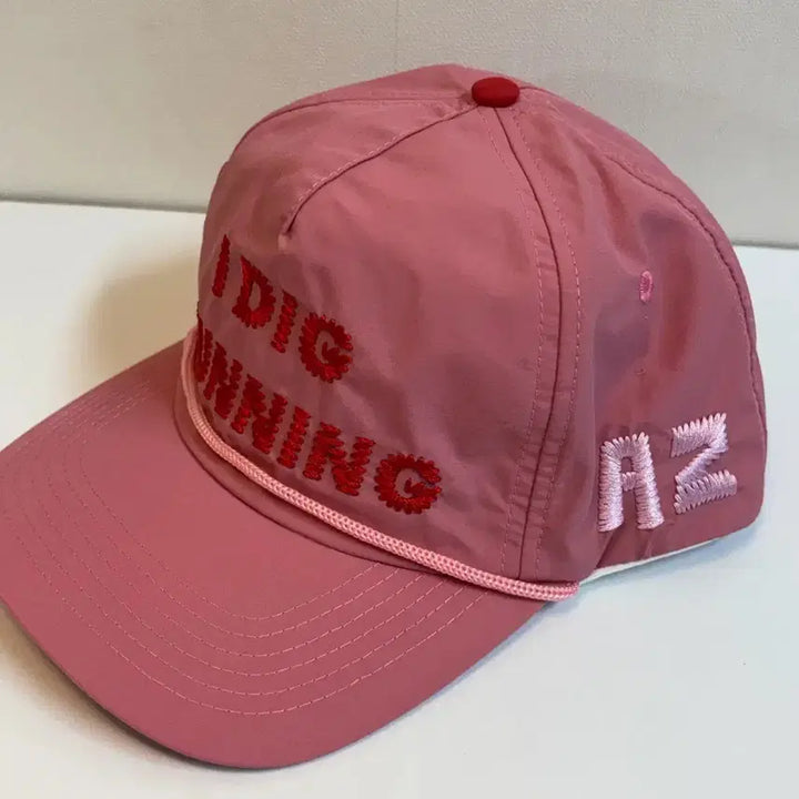 [BUNJANG] Alex Chono Woods Eye Dig Running Cap Pink / 알렉스 조노 우즈 러닝 모자 아이 디그 러닝 핑크