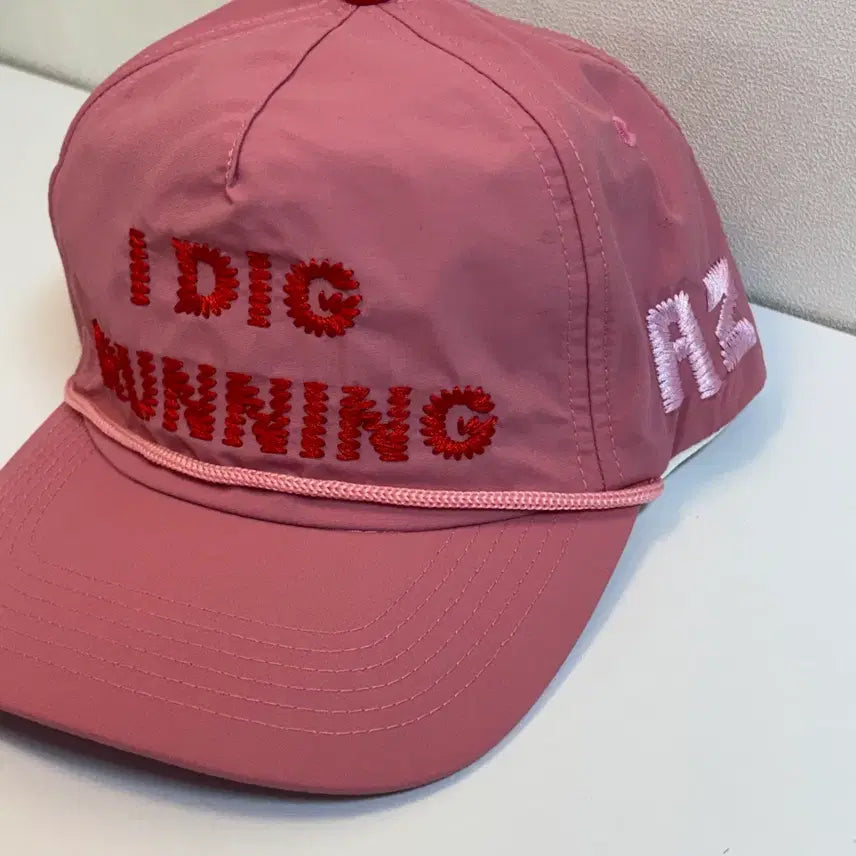 [BUNJANG] Alex Chono Woods Eye Dig Running Cap Pink / 알렉스 조노 우즈 러닝 모자 아이 디그 러닝 핑크