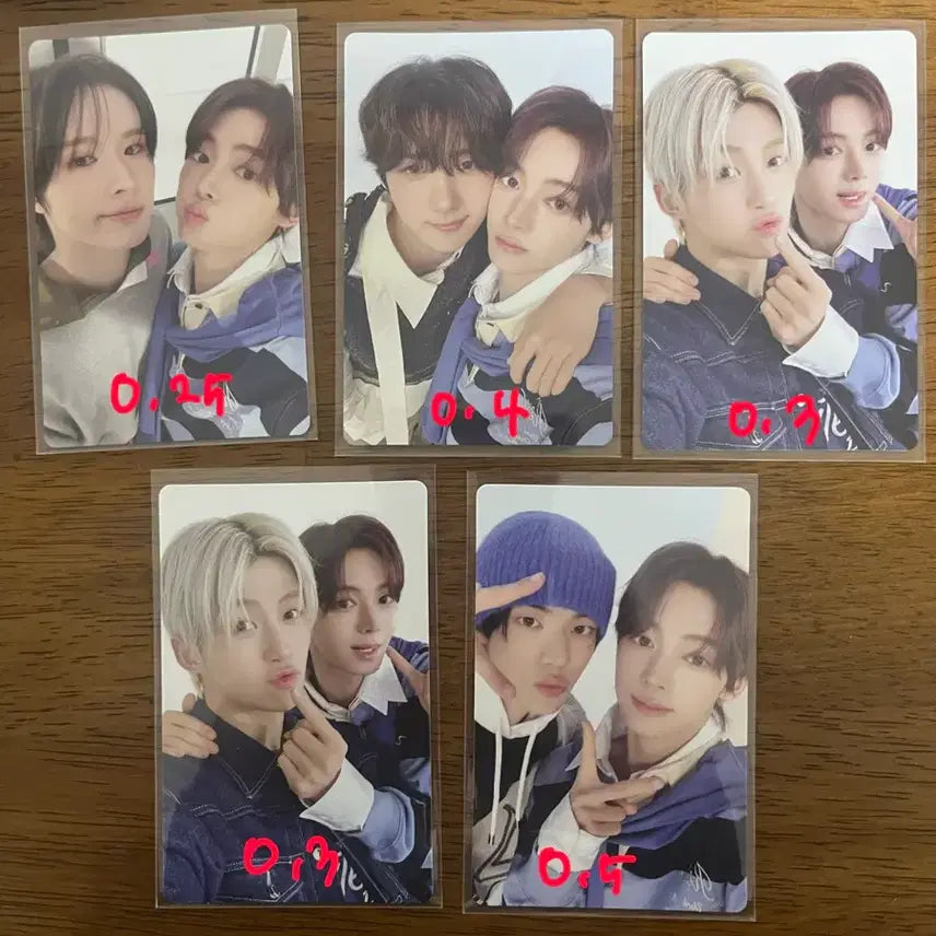 [BUNJANG] TWS Unit Photocard / 투어스 유닛포카 양도