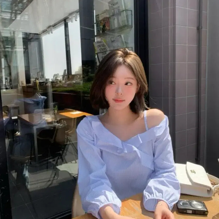 [BUNJANG] Sober Pure Blouse Stripe / 소버샵 sober pure blouse stripe