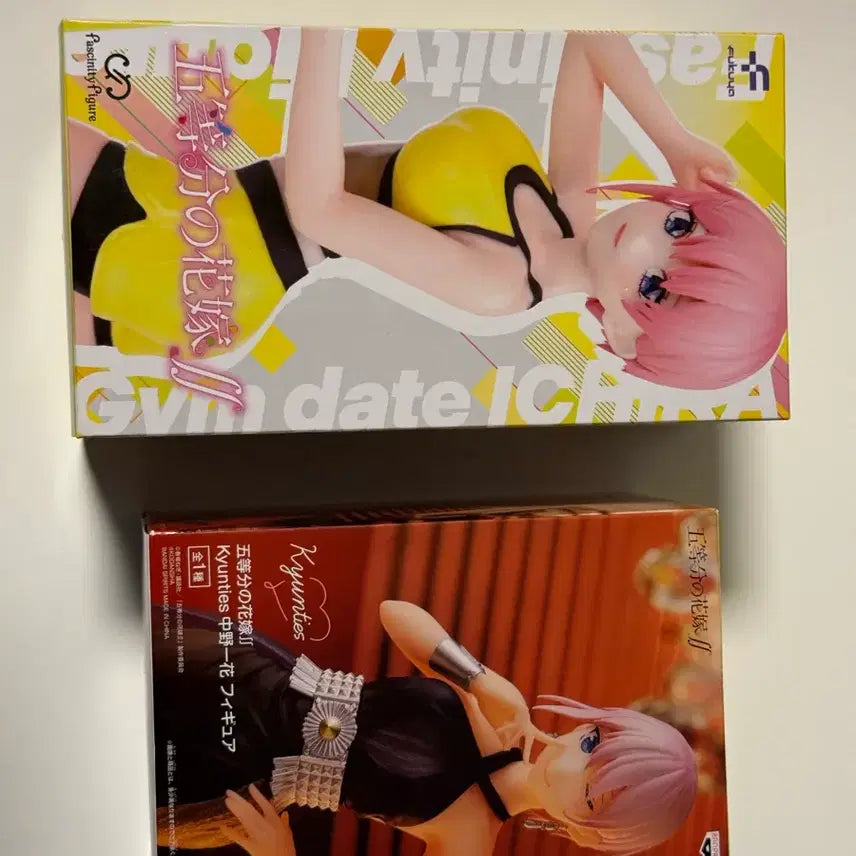 [BUNJANG] The Quintessential Quintuplets Nakano Ichika Figure Set / 오등분의 신부 나카노 이치카 피규어 2종