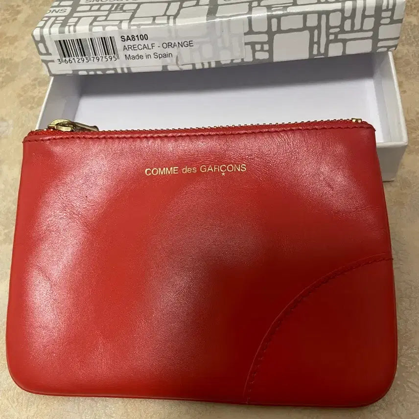 [BUNJANG] Comme des Garçons Leather Credit Card Case / 꼼데가르송 레더 크레딧 카드 케이스
