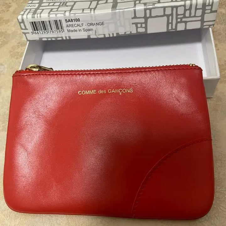 [BUNJANG] Comme des Garçons Leather Credit Card Case / 꼼데가르송 레더 크레딧 카드 케이스