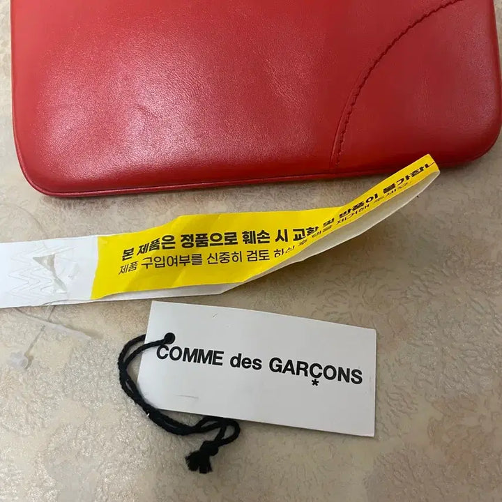 [BUNJANG] Comme des Garçons Leather Credit Card Case / 꼼데가르송 레더 크레딧 카드 케이스