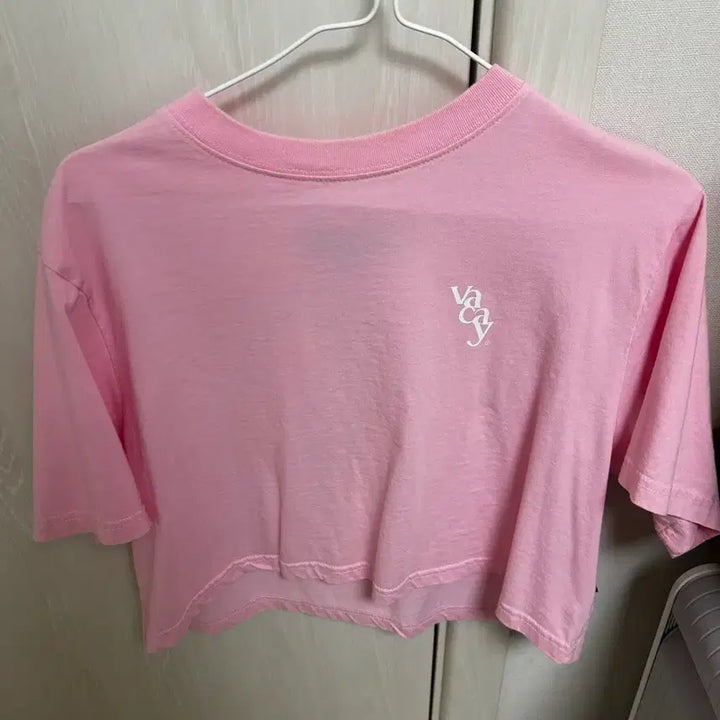 [BUNJANG] Verutum Cropped Short-Sleeve T-Shirt (Size 55) / 베루툼  크롭 반팔 티셔츠55사이즈