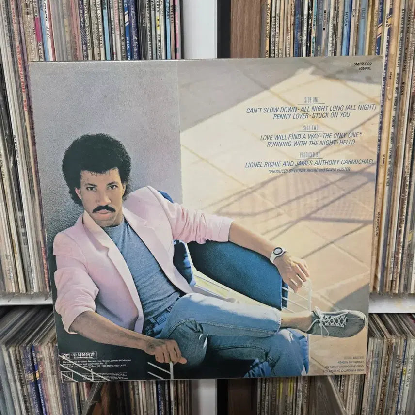[BUNJANG] Lionel Richie Mint Condition Vinyl LP Record / 라이오넬 리치 LP판 민트급