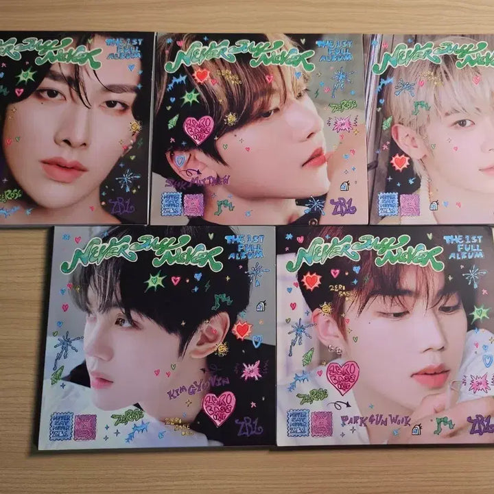 [SOLD OUT] 앤더블 제베원 개봉앨범 zb1 네버세이네버 never say never