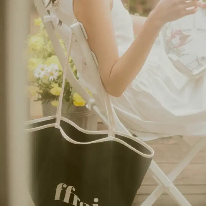 [BUNJANG] FROUR Canvas Eco Bag / 프루아 캔버스 에코백 + 덤