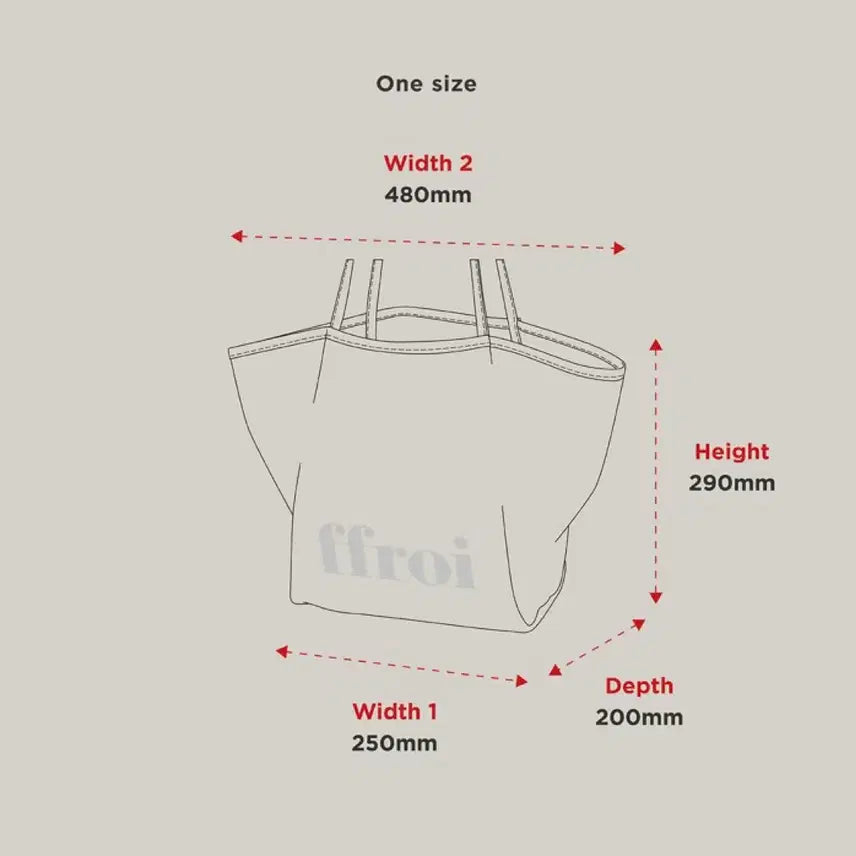 [BUNJANG] FROUR Canvas Eco Bag / 프루아 캔버스 에코백 + 덤