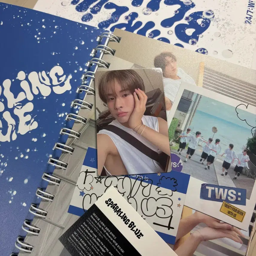 [BUNJANG] TWS Sparkling Blue Album Kyungmin Photocard / TWS 투어스 스파클링블루 앨범 경민 포카