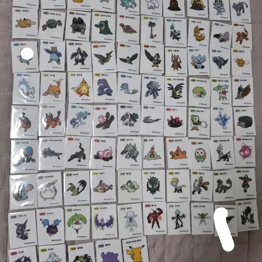 [BUNJANG] Pokemon Season 4 Sticker Collection / 포켓몬 시즌4 띠부씰 교환,구매,판매