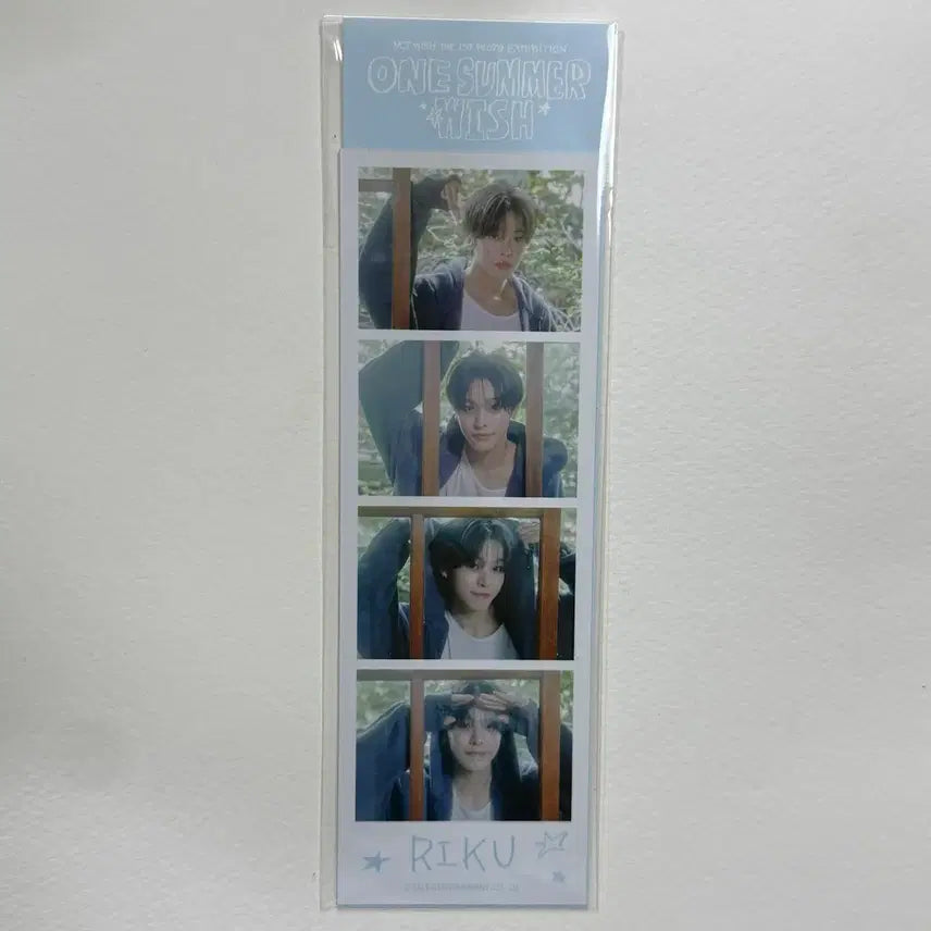 [BUNJANG] NCT WISH Riku One Summer Exhibition Photobooth Photo / 엔시티위시 리쿠 원썸머 전시회 인생네컷