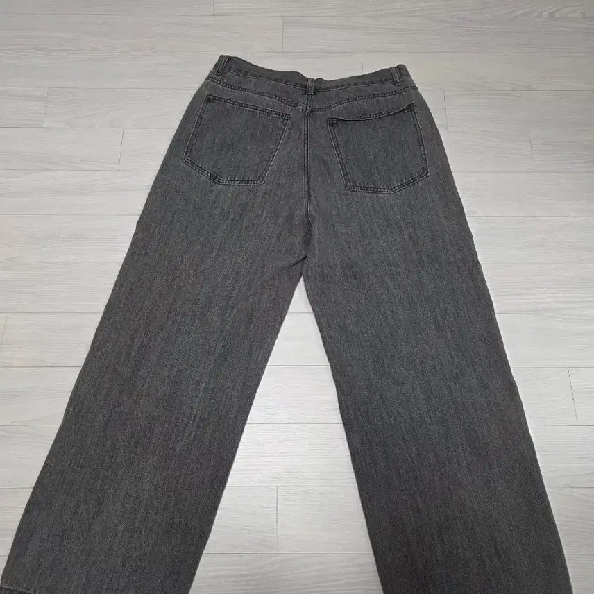 [BUNJANG] Goodlife Works Easy Wide Denim Pants - Gray (Lightweight) - Size L / 굿라이프웍스 이지 와이드 데님 팬츠 그레이(원단얇음)L라지