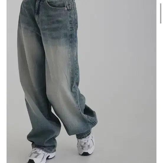 [BUNJANG] OOTJ Washing Balloon Fit Big Wide Pants / ootj 워싱 벌룬핏 빅와이드팬츠