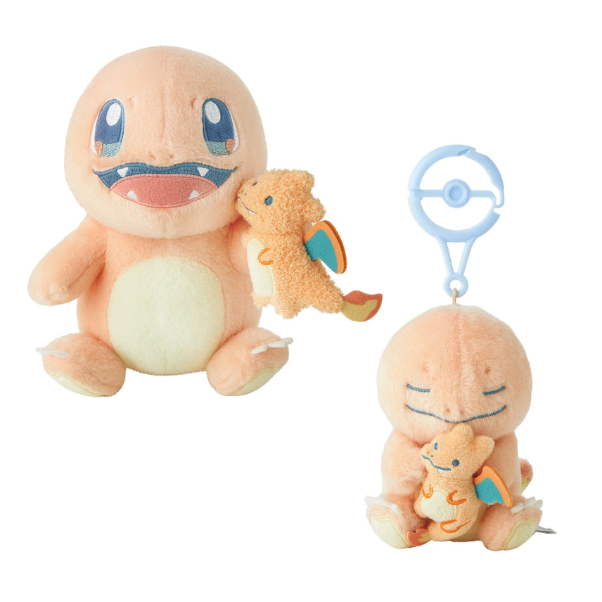 [BUNJANG] Pokemon Little Daydream Charmander Doll Keyring Set / 포켓몬 리틀데이드림 Little Daydream 파이리 인형 키링 세트