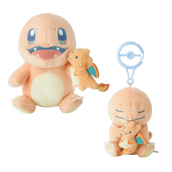 [BUNJANG] Pokemon Little Daydream Charmander Doll Keyring Set / 포켓몬 리틀데이드림 Little Daydream 파이리 인형 키링 세트