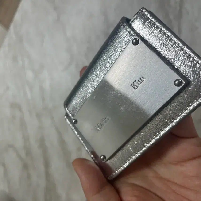[BUNJANG] Matinkim Silver Card Holder / 마뗑킴 카드지갑 실버
