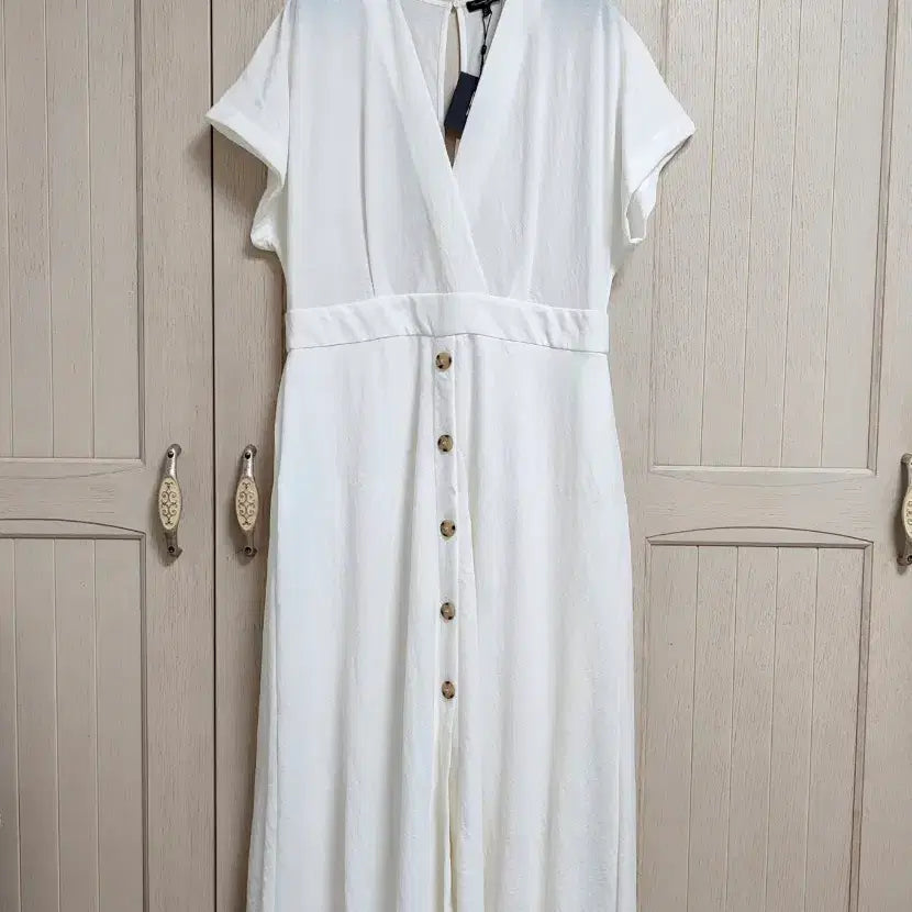 [BUNJANG] Massimo Dutti Ivory Maxi Dress / 마시모두띠 원피스 (새상품)