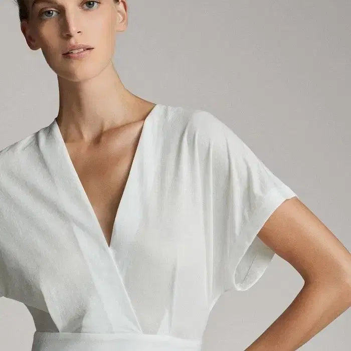[BUNJANG] Massimo Dutti Ivory Maxi Dress / 마시모두띠 원피스 (새상품)