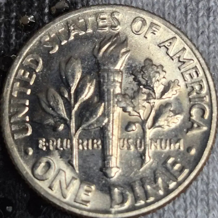 [BUNJANG] 1971 USA Double Die Dime Coin - Uncirculated / 1971년D 미국 다임 주화. 더블다이 (완전미사용)