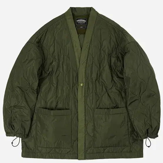 [BUNJANG] Prismworks Quilted Durumagi Jacket Olive / 프리즘웍스 퀼티드 두루마기 자켓 올리브