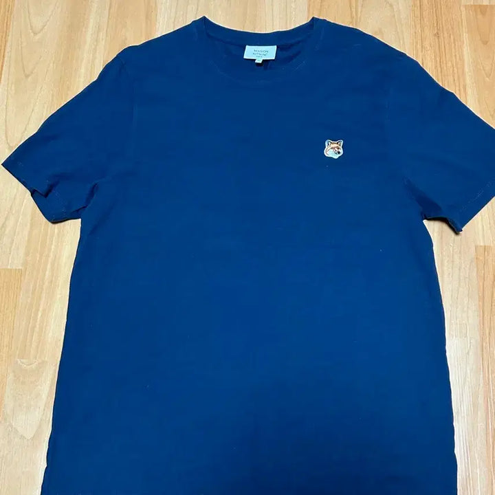 [BUNJANG] Maison Kitsuné Fox Head T-Shirt Ink Blue XL / 메종키츠네 폭스헤드 잉크블루 반팔