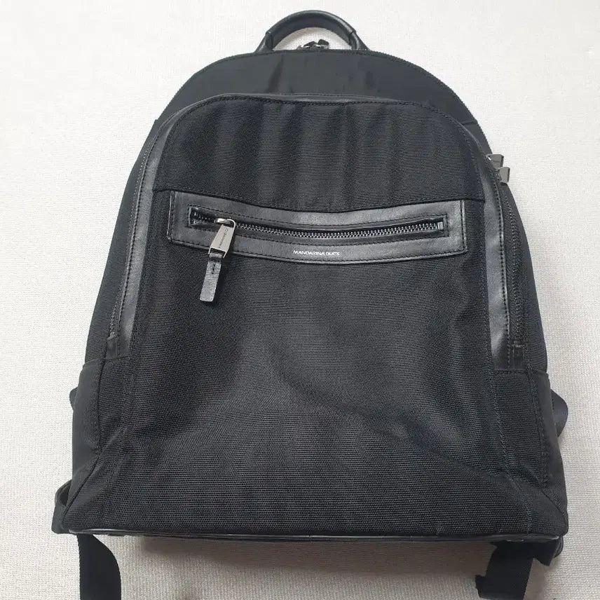 [BUNJANG] Mandarina Duck Black Backpack Bag / 만다리나덕 블랙 백팩 가방