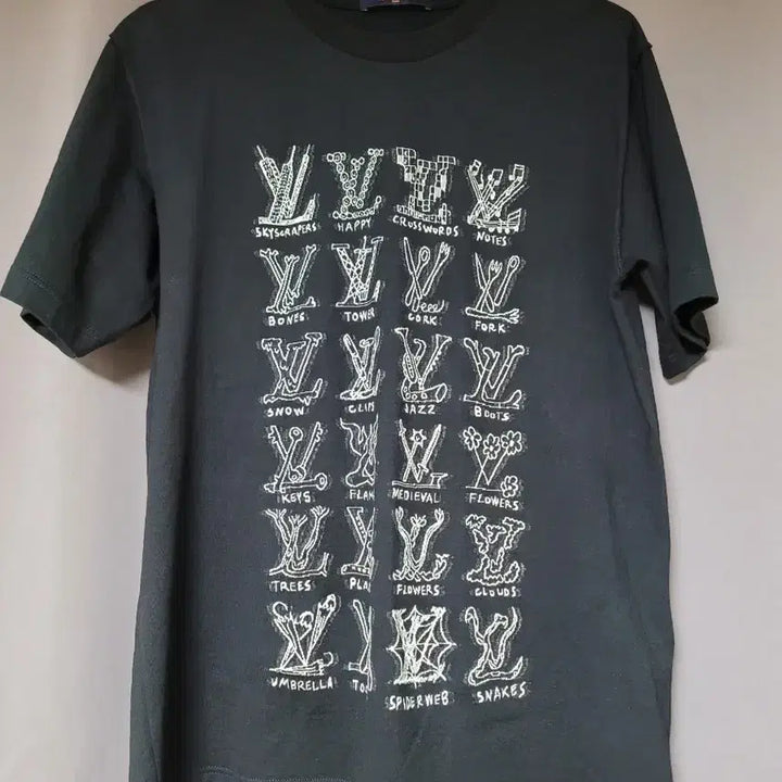 [BUNJANG] Louis Vuitton Cartoon Short Sleeve T-Shirt XL / 루이비통 카툰 반팔 XL