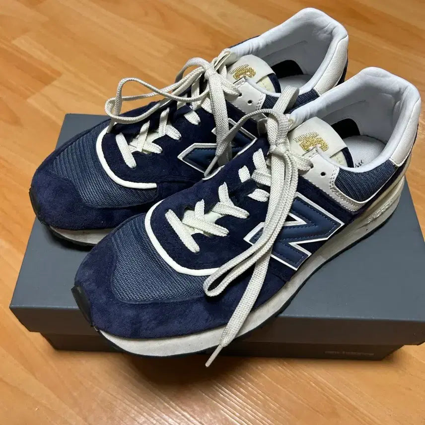 [BUNJANG] New Balance 574 Legacy Navy Sneakers (275mm) / 뉴발란스 574 레거시 네이비 275