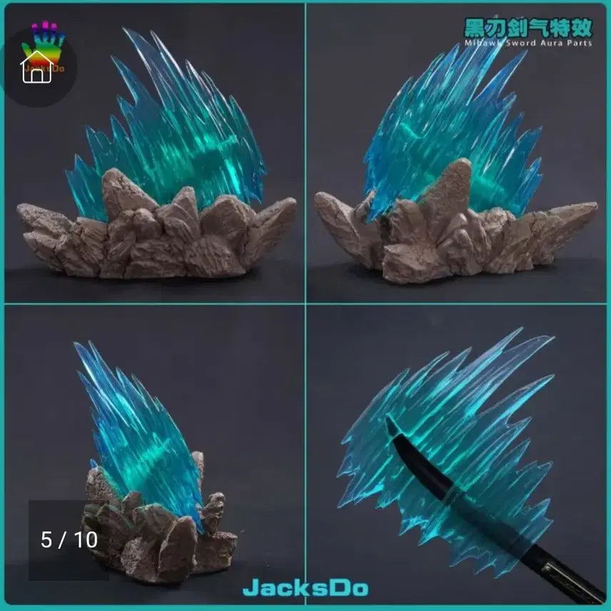 [BUNJANG] JXDO Maximum Mihawk Sword Parts, Effect Parts, Sword Aura Parts / 잭스두 맥시멈 미호크 칼파츠, 이펙트파츠, 검기파츠