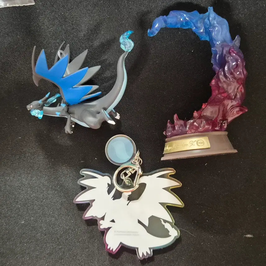 [BUNJANG] Pokemon Re-Ment Swing Vignette Mega Charizard + Acrylic Keyring Set / 포켓몬 리멘트 스윙비네트 메가리자몽+아크릴 키링 세트