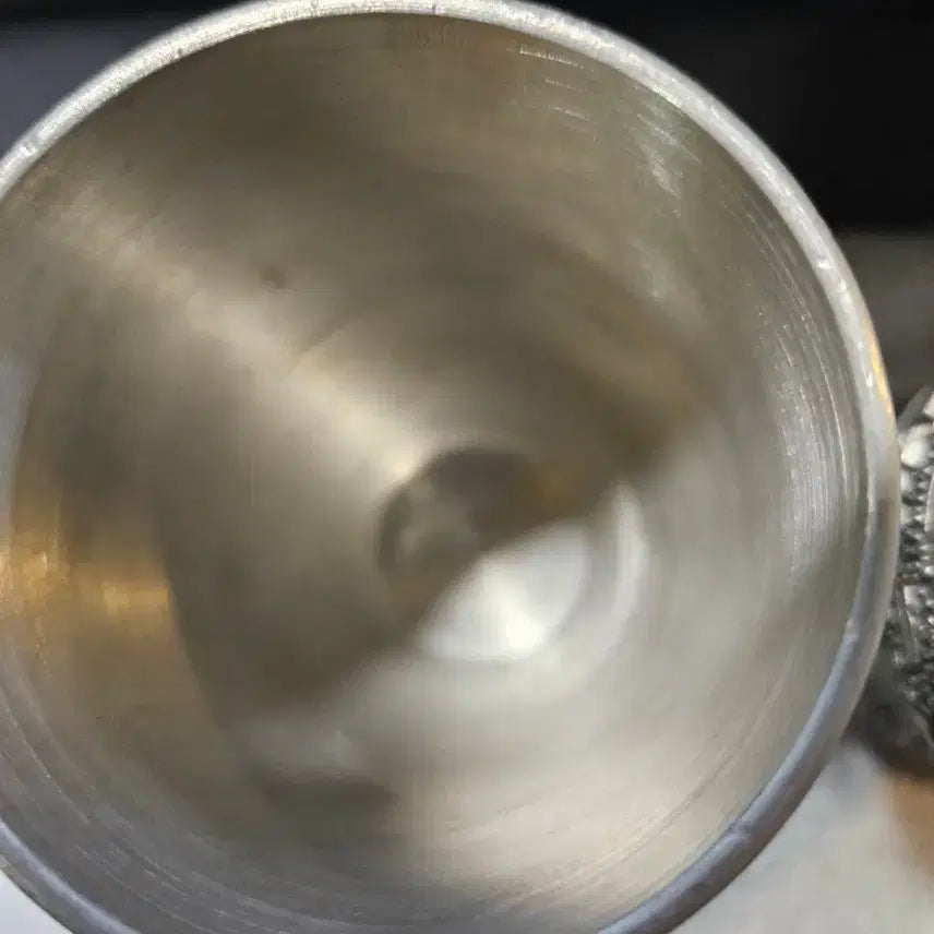 [BUNJANG] Daewoo Heavy Industries Union Commemorative Pewter Cup Set / 대우중공업 노조 기념 주석 컵 세트